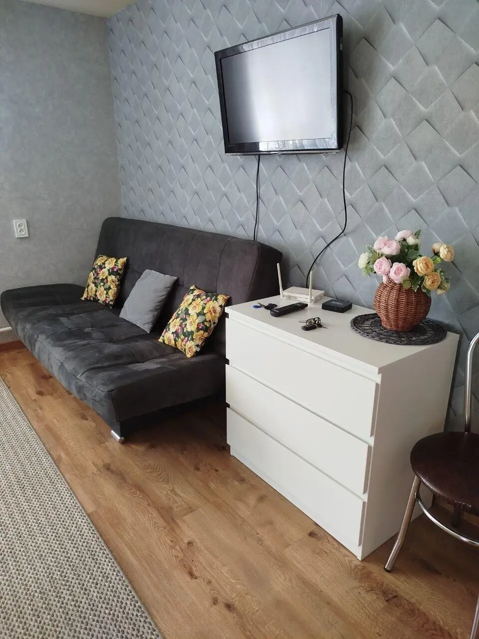 Interior of apartment for daily rent, Baranovichi, Sovetskaya St. 142Б